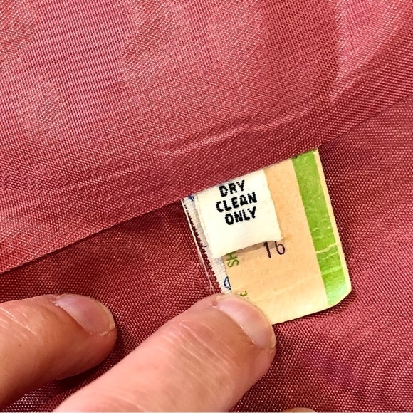 rrrruss vintage mauve wool blazer made in USA Union made 16 - Picture 9 of 10